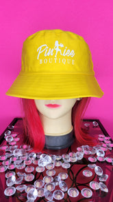 PINKIEE BUCKET HAT (YELLOW)